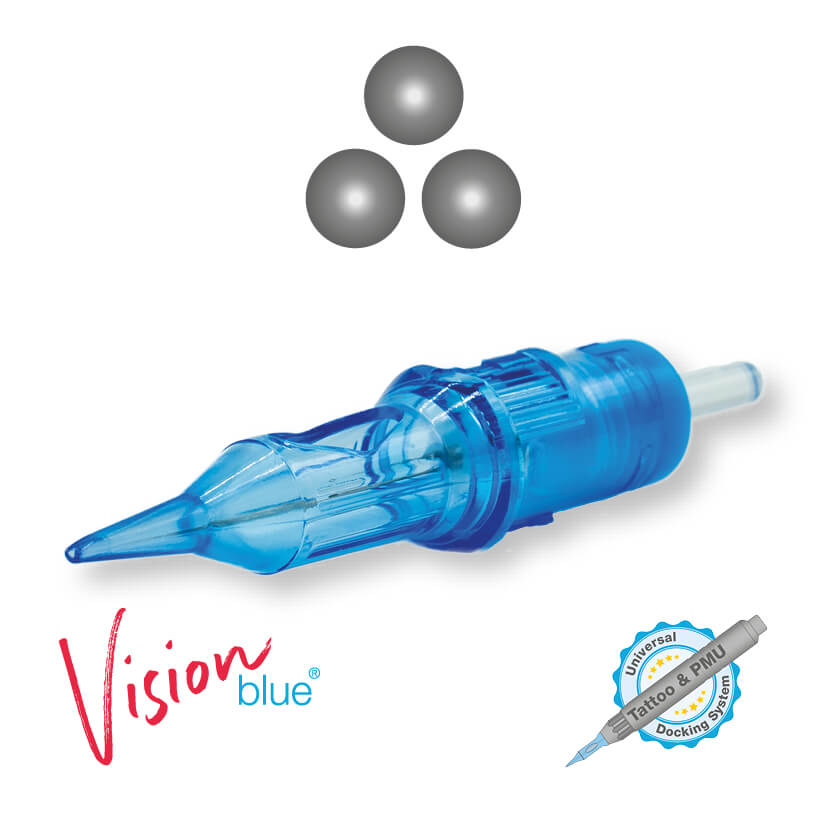 3-medium-slim-tx Needle cartridge / Nadelmodul [Vision blue]